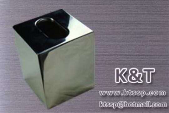  Stainless Steel Square Tissue Boxes